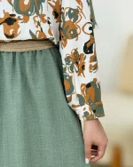 شومیز دامن کریشه کد g964 06_1