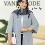 شومیز راه راه تترون کد g995
