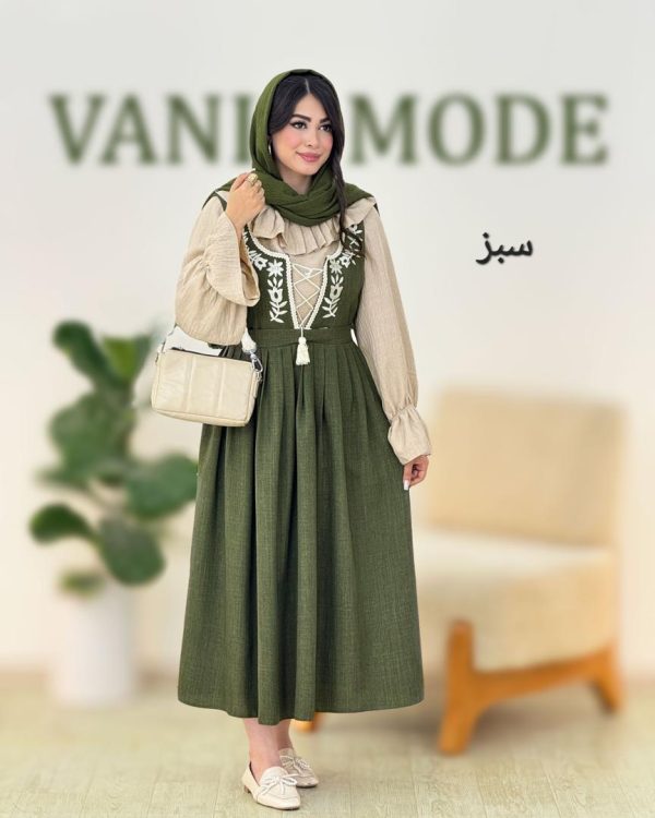 شومیز سارافون پیلی دار کد g962