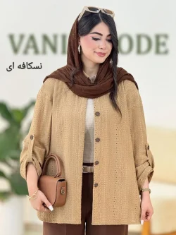 شومیز مراکشی جلو دکمه دار کد g960