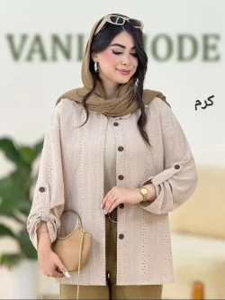 شومیز مراکشی جلو دکمه دار کد g960