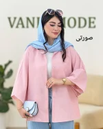 شومیز پانچ آستین پاکتی کد g943 (1)_1