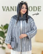 شومیز پری رنگی کد g915 (4)_4