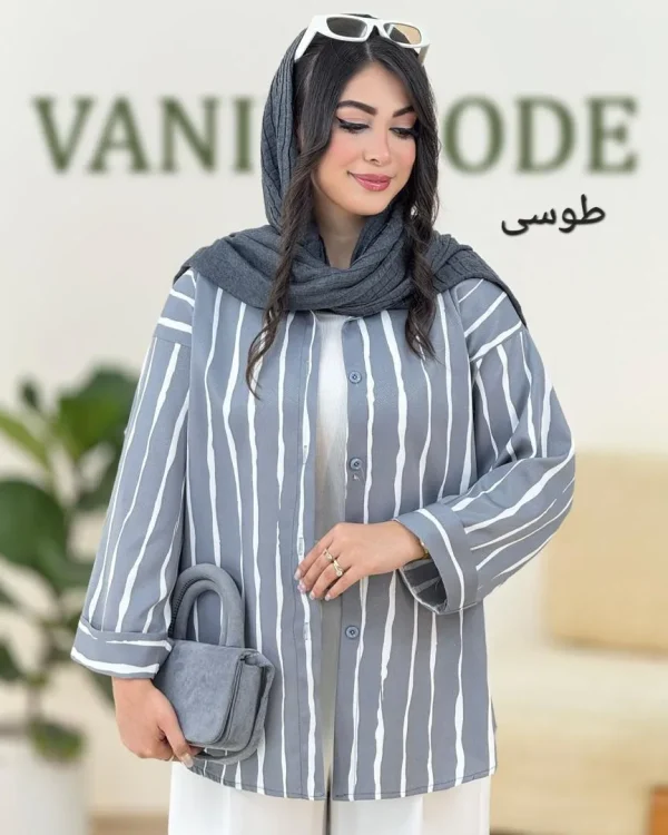 شومیز پری رنگی کد g915
