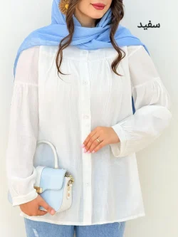 شومیز پیلی دار کرسپو کد h1