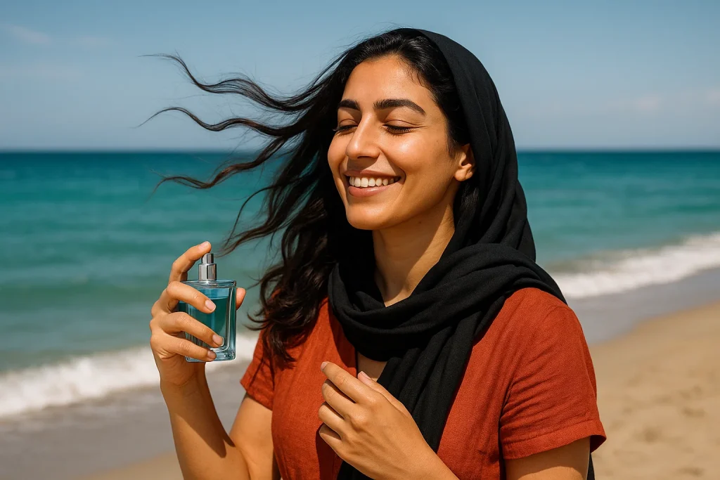 عطر خنک و تلخ زنانه برای تابستان
