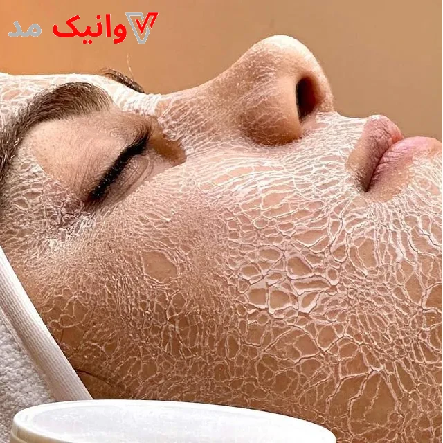 ماسک آرد برنج و شیر
