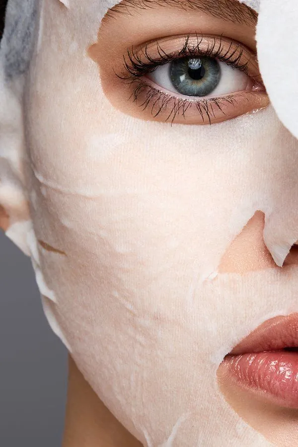 ماسک صورت ورقه ای چند دقیقه باید بماند