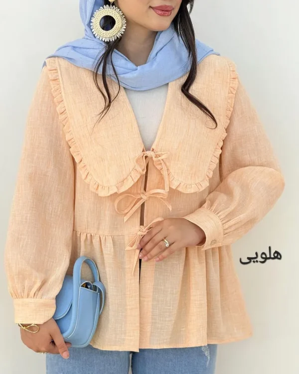 مانتو اسپرت یقه ملوانی کد h10