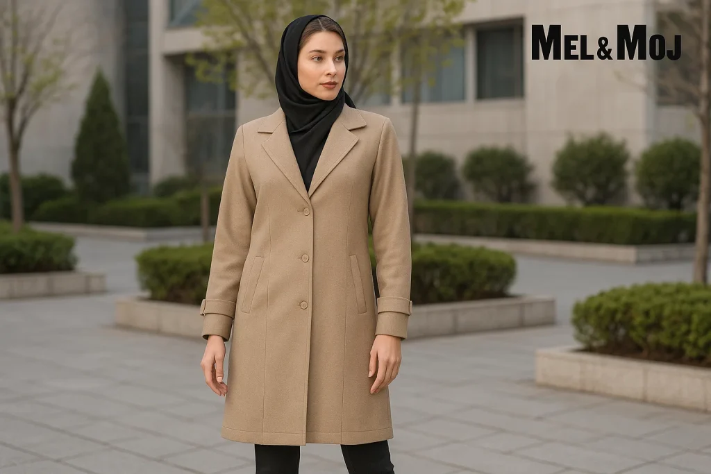 مانتو زنانه ایرانی برند مل اند موژ