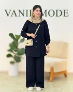 مانتو شلوار اسپرت آستین پاگون دار کد g909 05_1