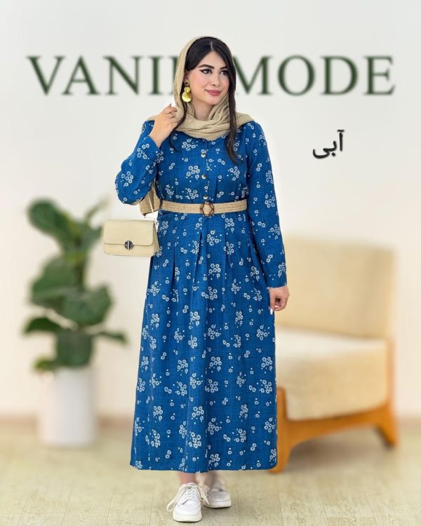 ماکسی شانتون طرح گل کد g905