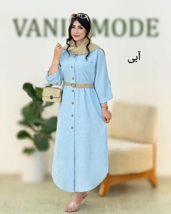 پیراهن دیپلمات آستین گت دار کد g963