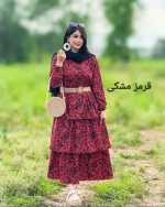 پیراهن ساحلی طبقه ای کد g992 (2)_4