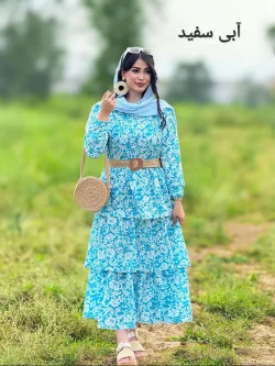 پیراهن ساحلی طبقه ای کد g992