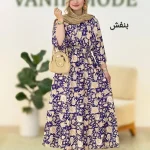 پیراهن ساحلی چین دار کد h2