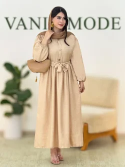 پیراهن سه دکمه یقه گرد کد g878