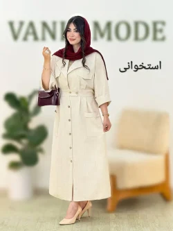 پیراهن طرحدار شانتون صوفیا کد h14