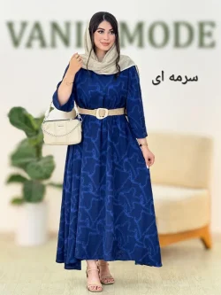 پیراهن پتینه آستین پاکتی کد g904