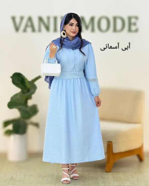 پیراهن گیپور شانتون صوفیا کد g975