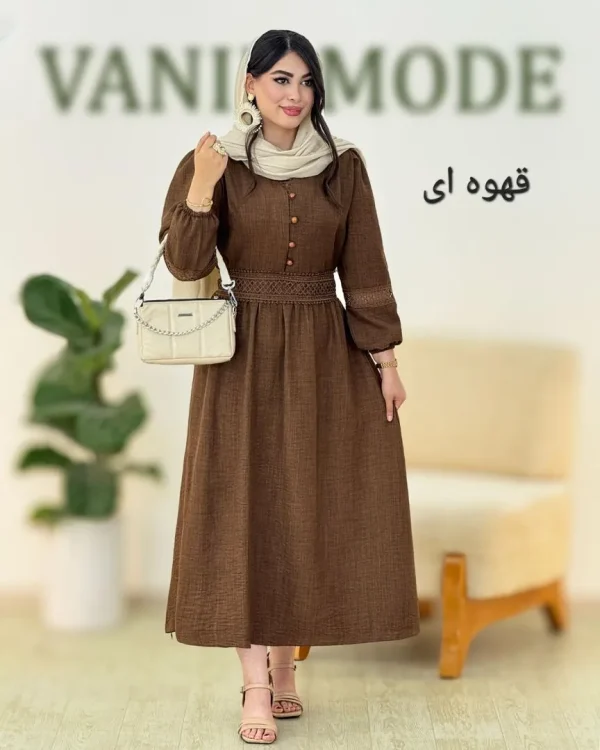 پیراهن گیپور شانتون صوفیا کد g975