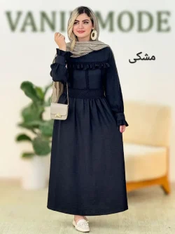 پیراهن گیپور یقه گرد کد g882
