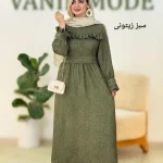 پیراهن گیپور یقه گرد کد g882