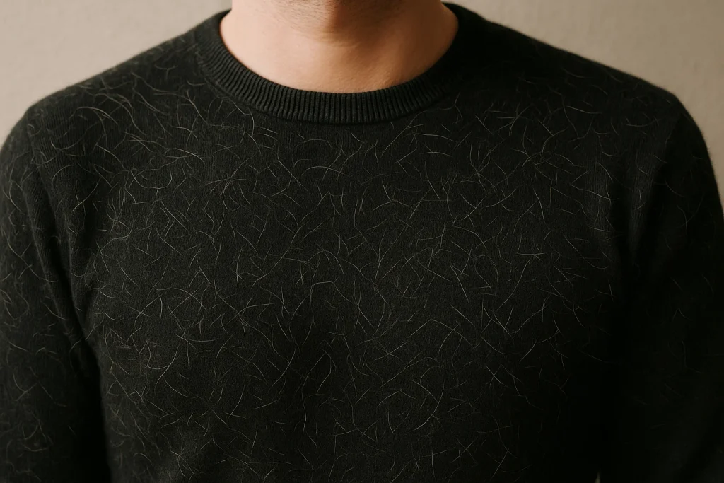 چگونه موی گربه را از روی لباس پاک کنیم