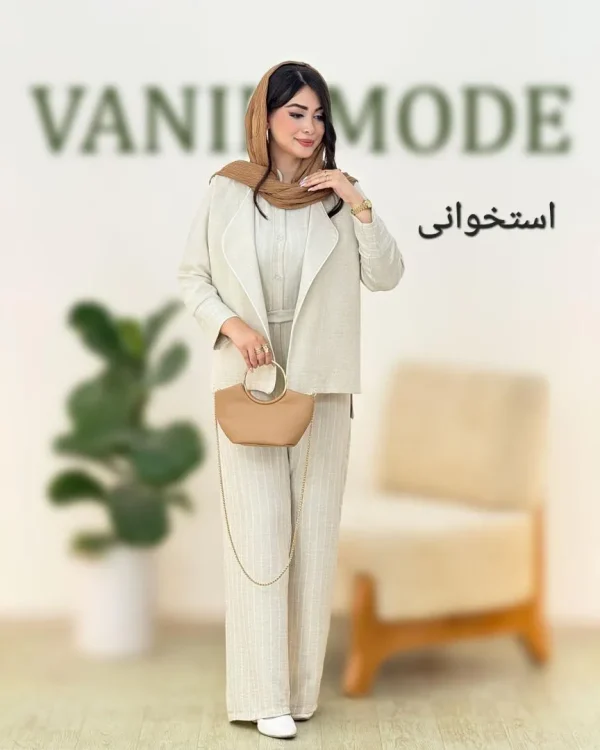 کت اورال یقه شکاری کد g903