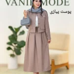 کت دامن مجلسی بهاری کد g918