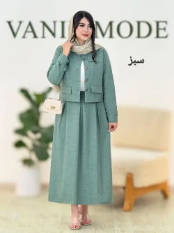 کت دامن مجلسی بهاری کد g918