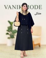 کت دامن کوک دوزی جلو دکمه دار کد g799 (7)