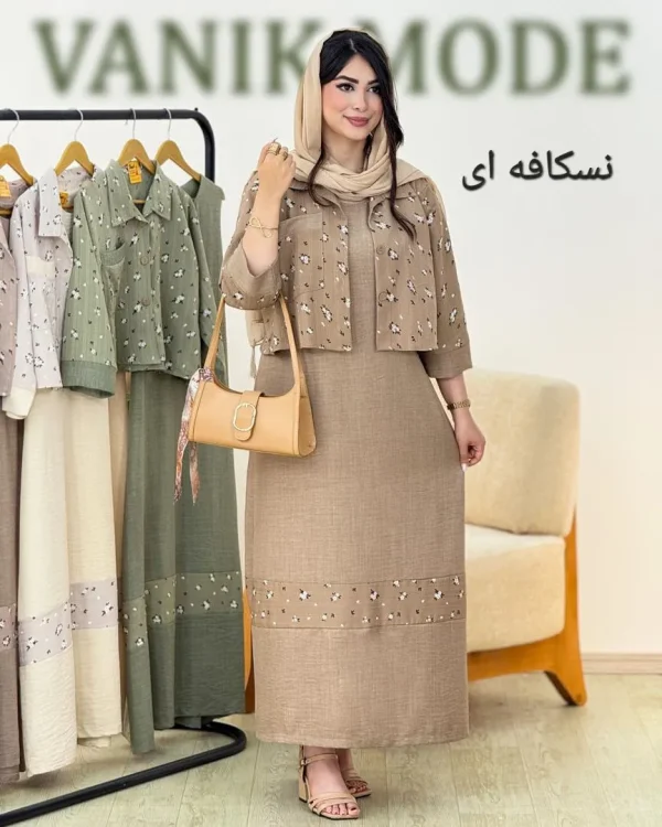 کت سارافون کوک دوزی گل گچی کد g965