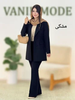 کت شلوار بلیزر لینن کد g865