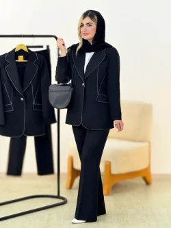 کت شلوار مازراتی دمسه دوزی کد g996