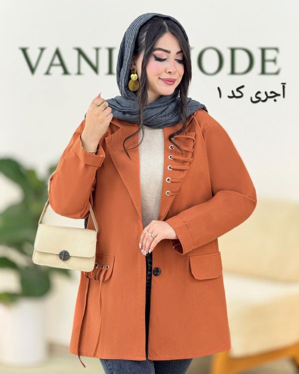 کت لینن بهاری کد g777