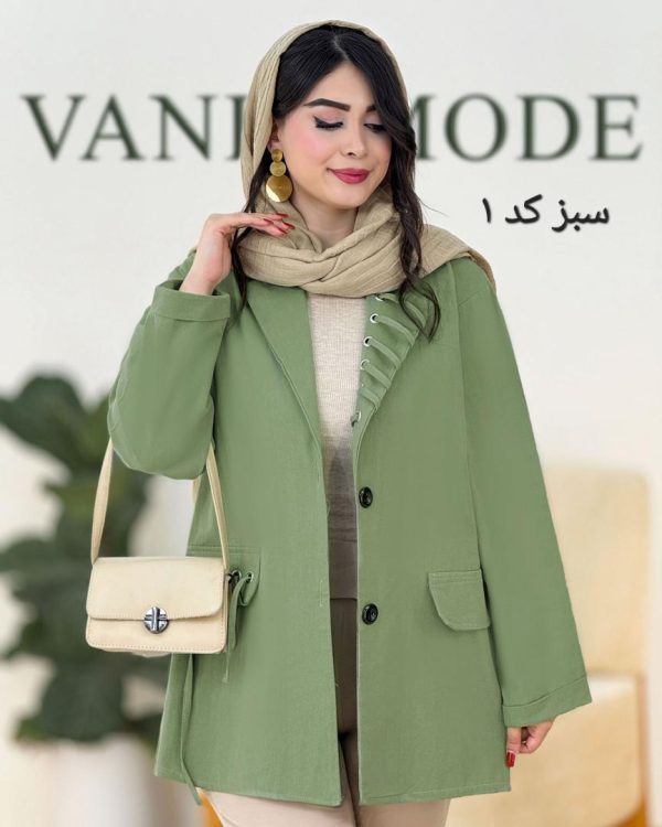 کت لینن بهاری کد g777