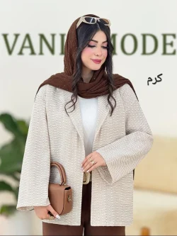 کت یقه انگلیسی کوک دوزی کد g947