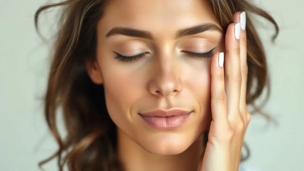 یوگای صورت برای چروک دور چشم