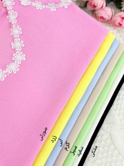 تاپ یقه گلدار بندی کد h73