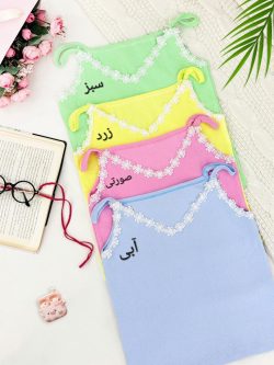 تاپ یقه گلدار بندی کد h73