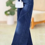 شلوار فول بگ جین زاپ دار کد g930