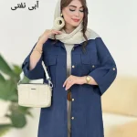 شومیز اسلپ آستین گت دار کد h38