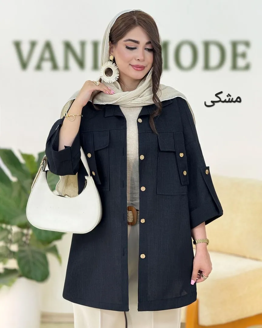 شومیز اسلپ آستین گت دار کد h38