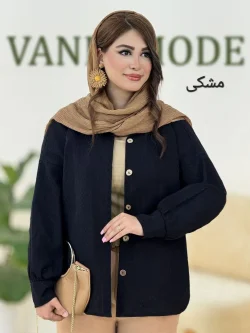 شومیز بغل دکمه دار کوکدوزی کد h59