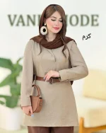 شومیز بغل چاکدار شانتون صوفیا کد g772 (2)_2