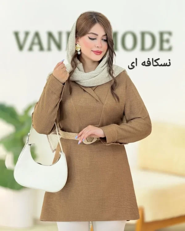 شومیز بغل چاکدار شانتون صوفیا کد g772