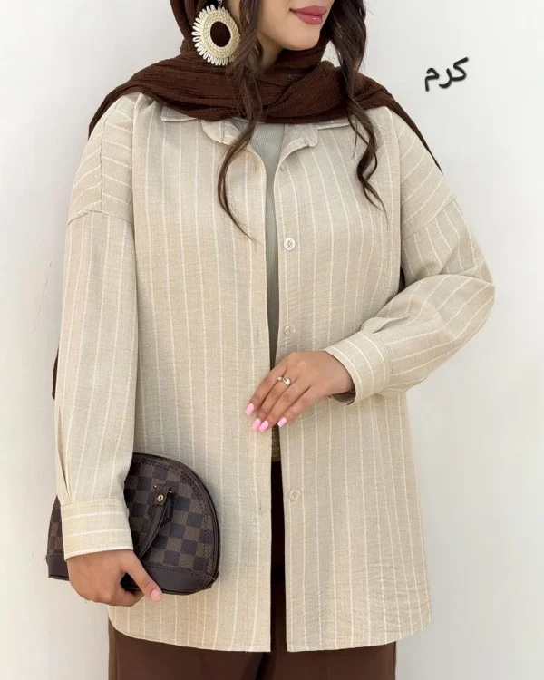 شومیز دکمه دار دیپلمات کد h31