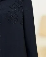 شومیز سنگدوزی جلو دکمه دار کد g885 (1)
