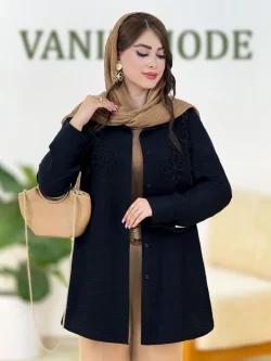 شومیز سنگدوزی جلو دکمه دار کد g885